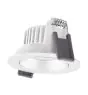Ledvance Foco LED Adjust Aluminium Blanco 8W 640lm 36D - 930 Luz Cálida | 82mm - Recorte 68mm - Dali Regulable