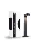 D'Lite Lámpara de pedestal Lira Negro 7W 600lm 830 Luz Cálida | IP54
