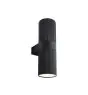 Nordlux Kyklop Ripple Maxi Luz De Pared Negro | IP54 - Apta para 2x E27