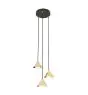 Emibig Colgante De Luz Elit Acero Oro | Apta para 3x GX53 - Max 10W