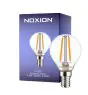 Noxion Lucent Lustre LED E14 Esférica con Filamento Clara 2.5W 250lm – Regulable - Reemplazo 25W