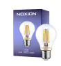Noxion Lucent LED E27 Pera con Filamento Clara 8.5W 1055lm - 827 Luz muy Cálida - Reemplazo 75W