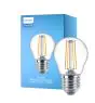 Philips Corepro LED Lustre E27 Esférica con Filamento Clara 4.3W 470lm - 827 Luz muy Cálida | Reemplazo 40W