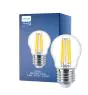 Philips Master Value LED Lustre E27 Esférica con Filamento Clara 3.4W 470lm - 927 Luz muy Cálida | Mejor reproducción de color - Regulable - Reemplazo 40W