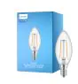 Philips Corepro LED Vela E14 con Filamento Clara 2W 250lm – 827 – Luz muy Cálida | Reemplazo 25W