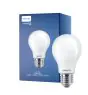 Philips Master LED E27 Pera Con Filamento Mate 3.4W 470lm - 922-927 Dim To Warm | Mejor Reproducción De Color - Regulable - Reemplazo 40W