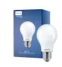 Philips Master LED E27 Pera Con Filamento Mate 7.2W 1055lm - 922-927 Dim To Warm | Mejor Reproducción De Color - Regulable - Reemplazo 75W