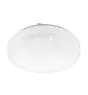 Eglo Pared y Luz de techo Frania-S Acero Blanco 10W 1100lm - 830 Luz Cálida | IP20 