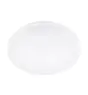 Eglo Pared y Luz de techo Frania-S Acero Blanco 18W 1850lm - 840 Blanco Frio | IP44 