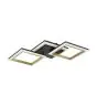 Eglo Luz de techo Calliera Acero Negro Oro 20W 2500lm - 840 Blanco Frio | IP20 - Regulable 