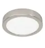 Eglo Luz de techo Fueva 6 Acero Níquel Satinado 7.5W 1000lm - 827-840-865 CCT