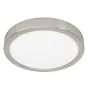Eglo Luz de techo Fueva 6 Acero Níquel Satinado 11.5W 1550lm - 827-840-865 CCT