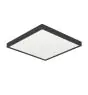 Eglo Luz de techo Iluminación de baño Fueva 6 Plástico Negro 7W 1100lm - 827-840-865 CCT