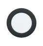 Eglo Empotrado Foco Fueva 6 Plástico Negro 6.3W 720lm - 827-840-865 CCT