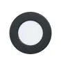 Eglo Empotrado Foco Iluminación de baño Fueva 6 Plástico Negro 3.7W 450lm - 827-840-865 CCT