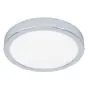 Eglo Luz de techo Iluminación de baño Fueva 6 Acero Cromo 11.5W 1550lm - 827-840-865 CCT