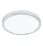 Eglo Luz de techo Iluminación de baño Fueva 6 Acero Cromo 14.2W 2000lm - 827-840-865 CCT