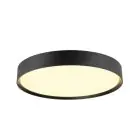SLV Decona 42 Luz de techo Aluminium Negro Esférica 23W 2680lm - 930-940 CCT | IP44 - Mejor Reproducción De Color - Regulable 