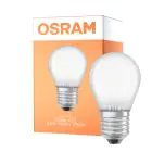 Osram Classic LED E27 Esférica Con Filamento Mate 5.5W 806lm - 827 Luz Muy Cálida | Reemplazo 60W