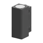Ledvance Luz De Pared Urban Vario Aluminium Negro Up & Down 27W 2700lm - 830-840 CCT | IP65 - Dali Regulable