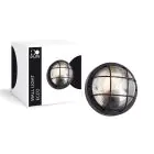 D'Lite Luz De Pared Ecco Negro Esférica | IP54 - Apta para 1x E27