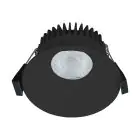 Nordlux Downlight Albric Aluminium Negro 8W 590lm 38D - 927 | 90mm - IP44 - Mejor Reproducción De Color - Regulable