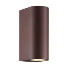Nordlux Dion Luz De Pared Aluminium Oxidado Up & Down | Apta para 2x GU10