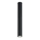 Emibig Luz de techo Tecno Acero Negro | Apta para 1x GU10 - Max 8W