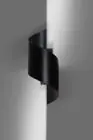 Emibig Luz De Pared Spiner Acero Negro | Apta para 1x G9 - Max 8W