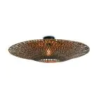 Good&Mojo Luz de techo Bali Bambú Negro L | Apta para 1x E27 