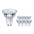 Multipack 10x Philips Corepro LED Foco GU10 PAR16 4.6W 370lm 36D - 830 Luz Cálida | Reemplazo 50W