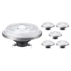 Multipack 6x Philips MASTER LED Foco G53 AR111 14.8W 875lm 45D - 930 Luz Cálida | Mejor reproducción de color - Regulable - Reemplazo 75W