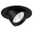 Noxion Foco LED Forza V2 Aluminium Negro 28/32/36/40W - 3300/3700/4100/4500lm 36D - 930-940-957 CCT | 160mm - Recorte 145mm - Mejor Reproducción De Color