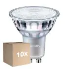 Multipack 10x Philips MASTER Value Foco LED GU10 PAR16 3.7W 365lm 36D - 930 Luz Cálida | Mejor Reproducción De Color - Regulable - Reemplazo 50W