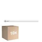 Multipack 10x Philips Master Tubo LED T8 (EM/Mains) Ultra Output 13.5W 2500lm - 865 Luz De Día | 120cm - Reemplazo 36W