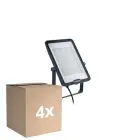 Multipack 4x Philips Proyector LED Ledinaire BVP169 150W 18000lm 110D - 830-865 CCT | IP65 - Simétrico 