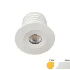 EcoDim Empotrado Foco Mini Blanco 2.5W 155lm 30D - 827 Luz Muy Cálida | 35mm - Recorte 28mm - IP67 - Regulable