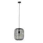 Eglo Colgante De Luz Rinroe Acero Negro | Apta para E27