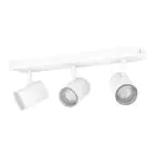 Eglo Techo Foco Consuma 1 Acero Blanco | Apta para 3x GU10