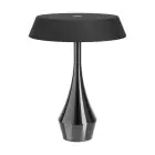 Eglo Lámpara De Mesa Turcio Acero Negro 5W 310lm - 825-830-840 CCT | IP44 - Touch Regulable - USB-C