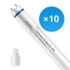 Multipack 10x Philips Tubo LED T8 MASTER (EM/Mains) High Output 12W 1575lm - 865 Luz de Día | 90cm - Reemplazo 30W
